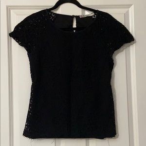 Black Lace Top